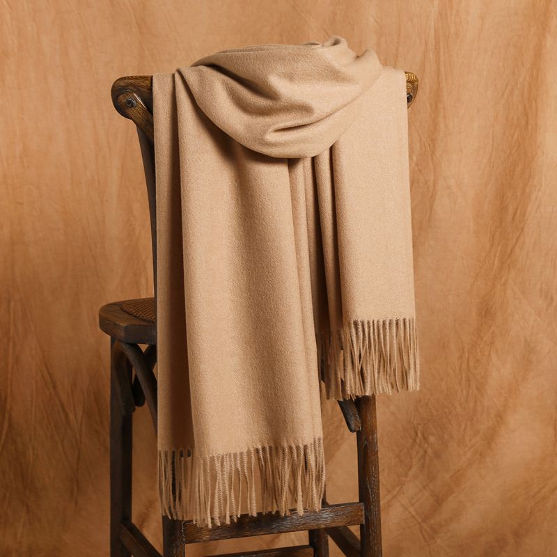 Zhejiang pure color cashmere shawl