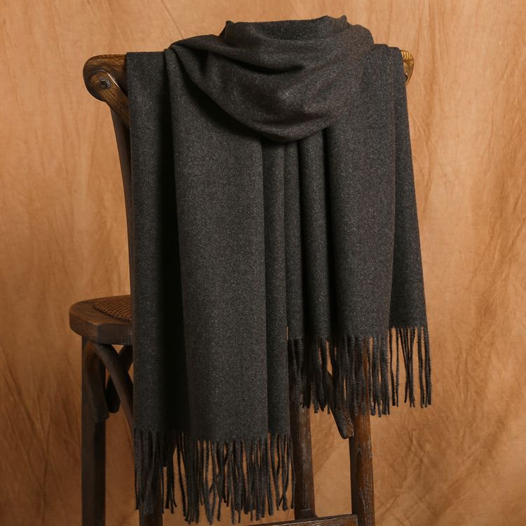 Zhejiang pure color cashmere shawl