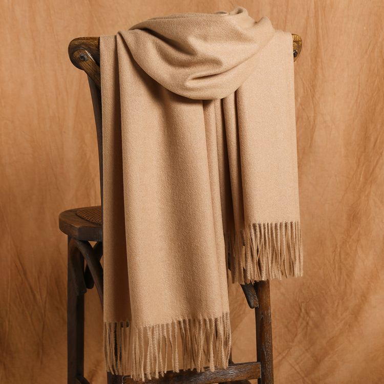 Zhejiang pure color cashmere shawl