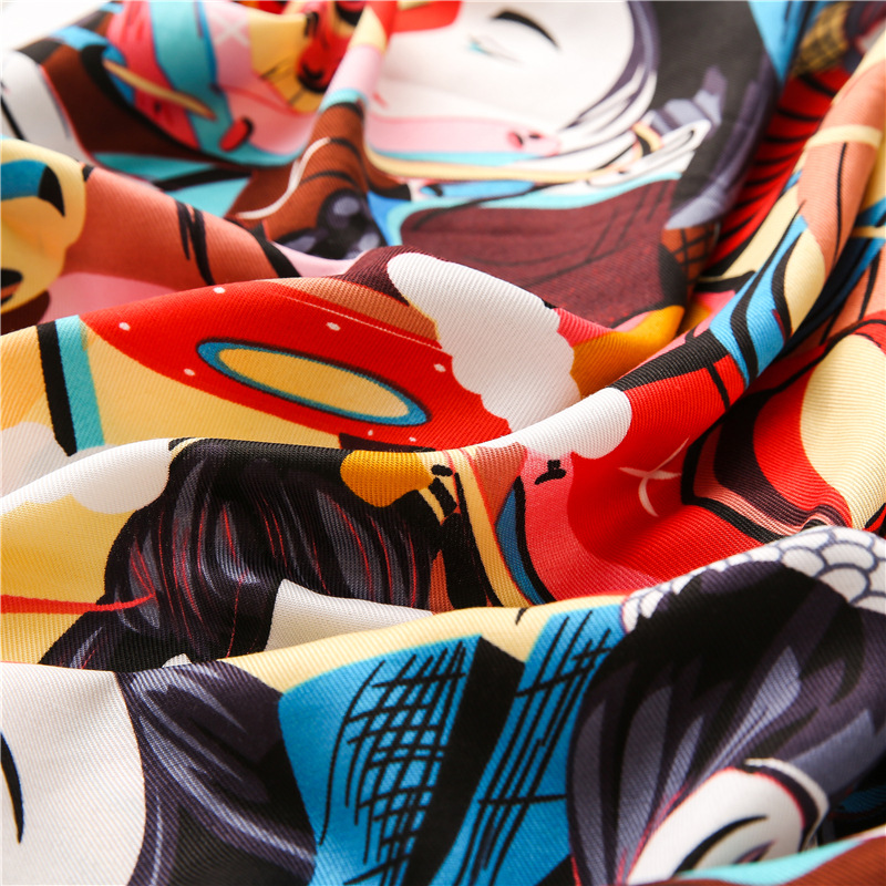 Chinese style beauty pattern scarf wholesale