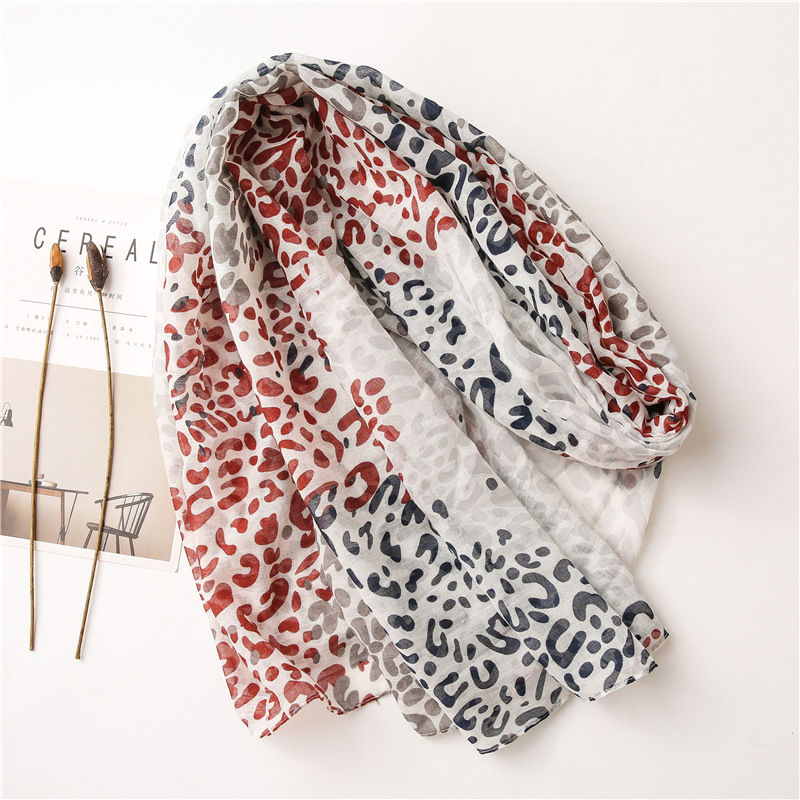 Purple blue color matching scarf wholesale