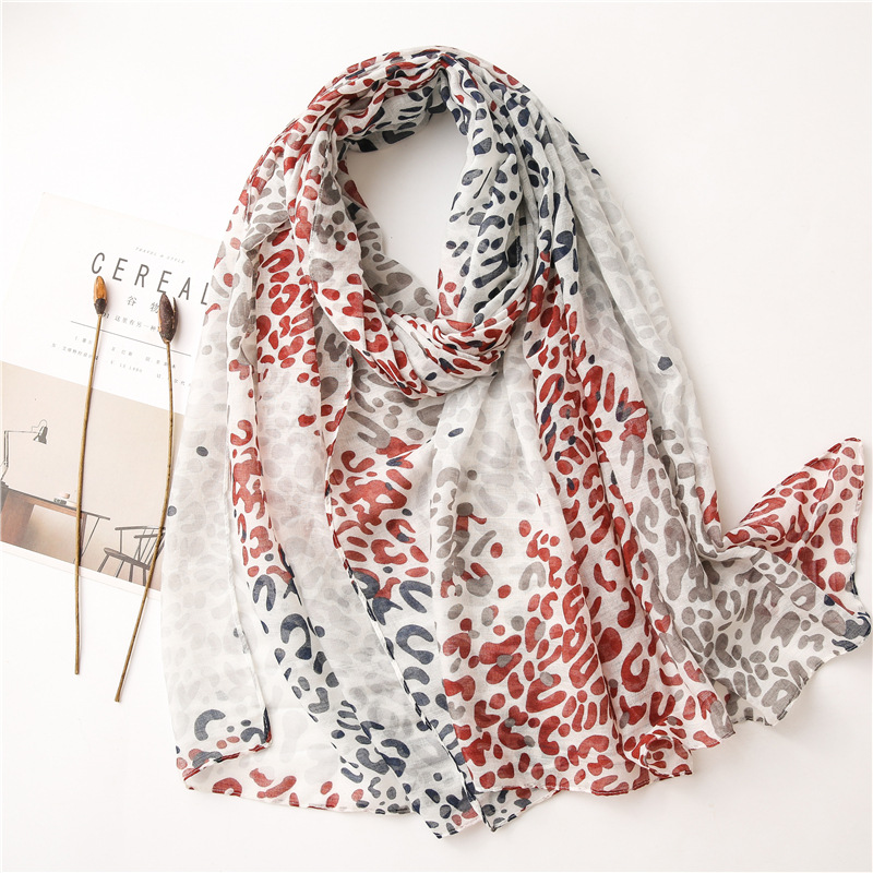 Purple blue color matching scarf wholesale
