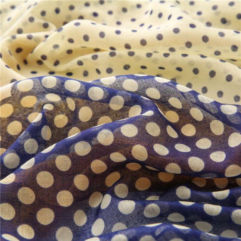 Big dot with small dot cheap scarf