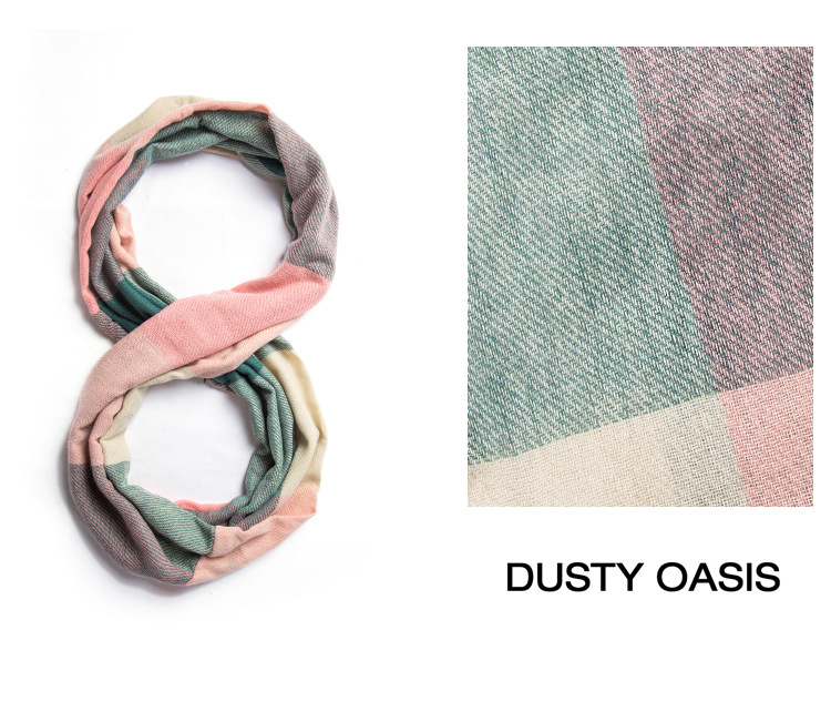 cotton thick plaid scarf wholesale