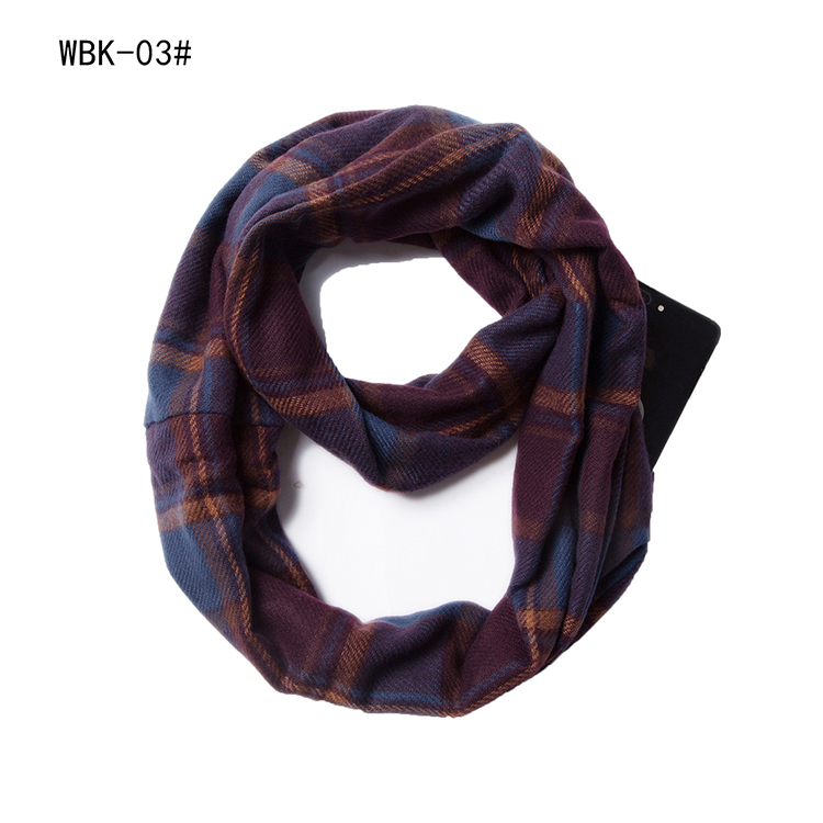 cotton thick plaid scarf wholesale