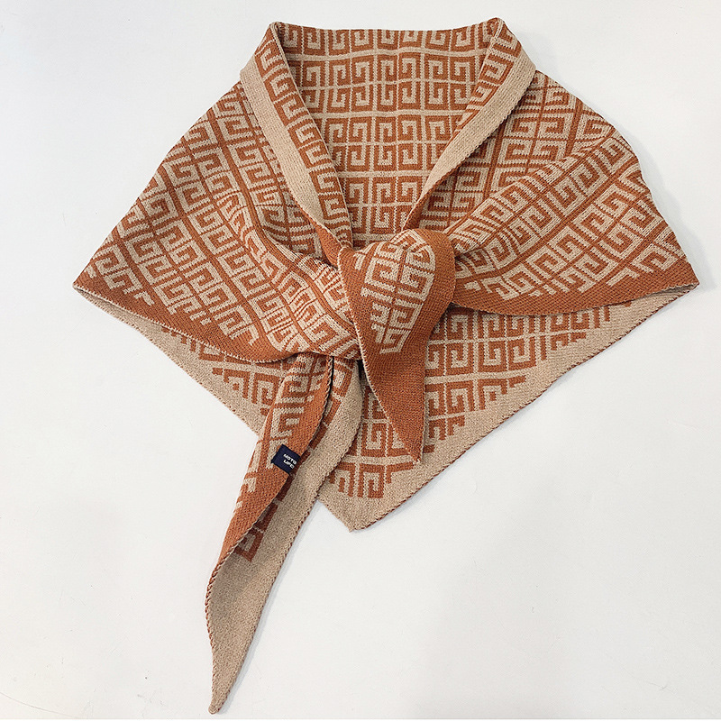 Triangle soft shawl winter scarf wholesale
