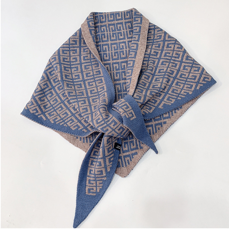 Triangle soft shawl winter scarf wholesale