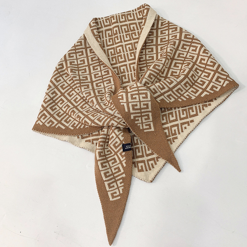 Triangle soft shawl winter scarf wholesale