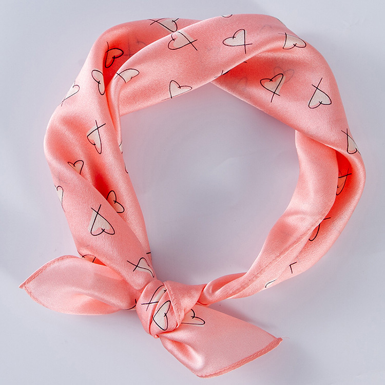 Wholesale butterfly pattern pure silk square scarf