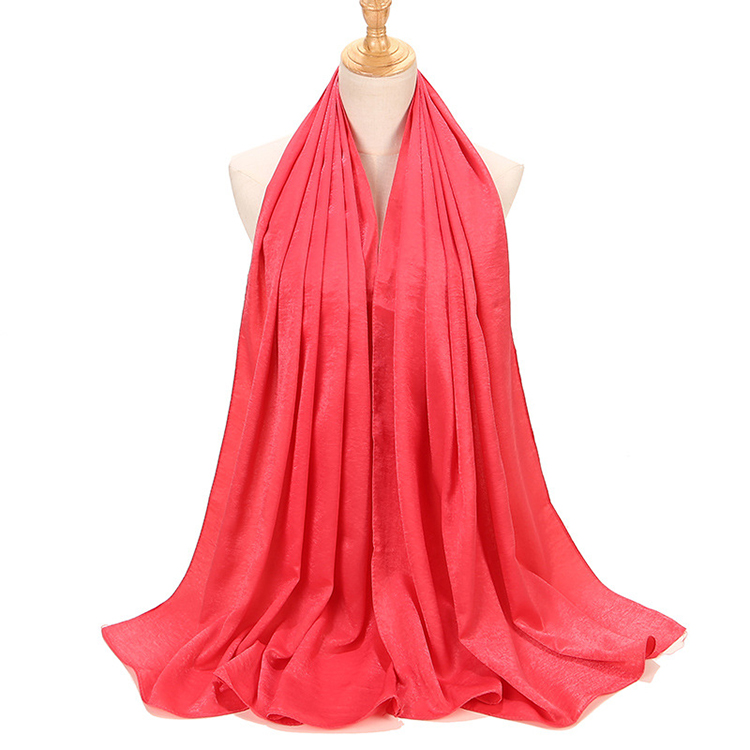 Ladies shawl pure color headscarf wholesale