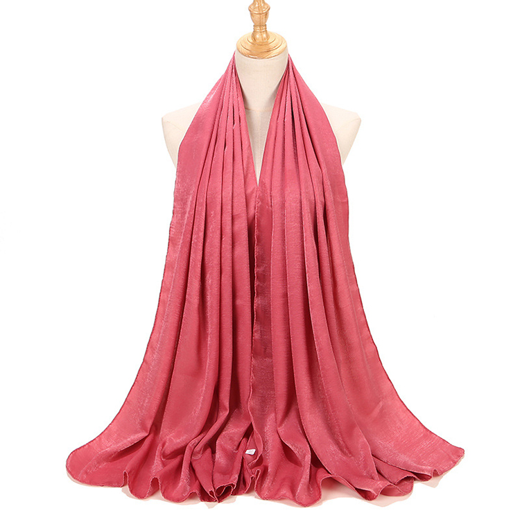 Ladies shawl pure color headscarf wholesale