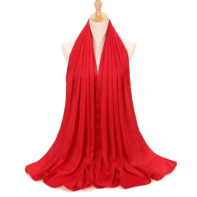 Ladies shawl pure color headscarf wholesale