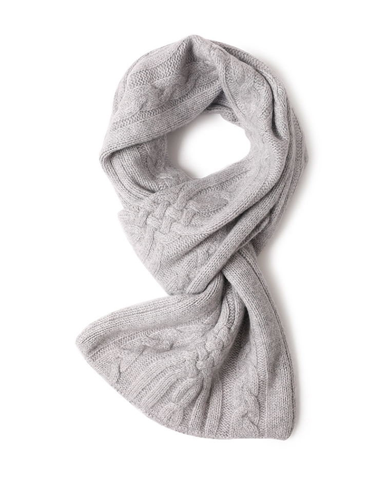 2020 winter knitted warm 100% cashmere scarves