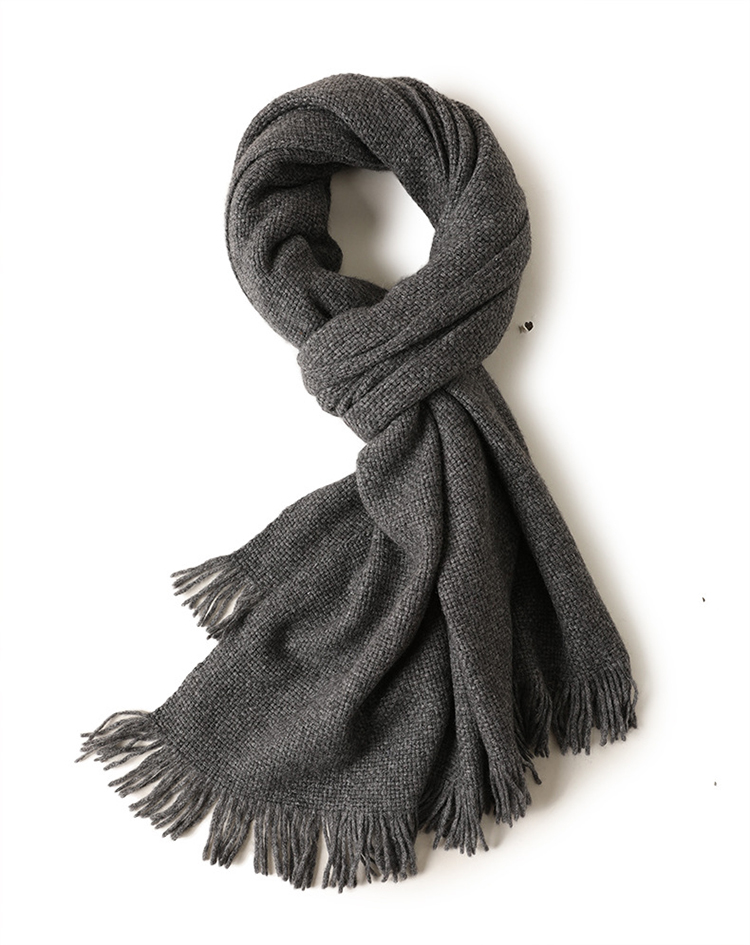 Wholesale Inner Mongolia thick warm 100% cashmere scarf