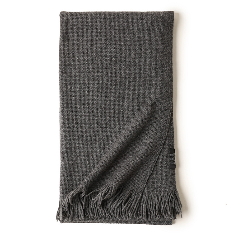 Wholesale Inner Mongolia thick warm 100% cashmere scarf