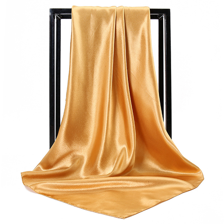 90cm turban satin square scarf wholesale
