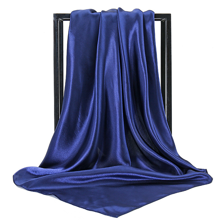 90cm turban satin square scarf wholesale