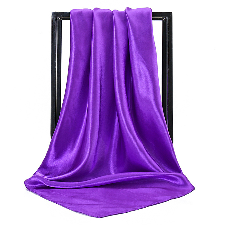 90cm turban satin square scarf wholesale