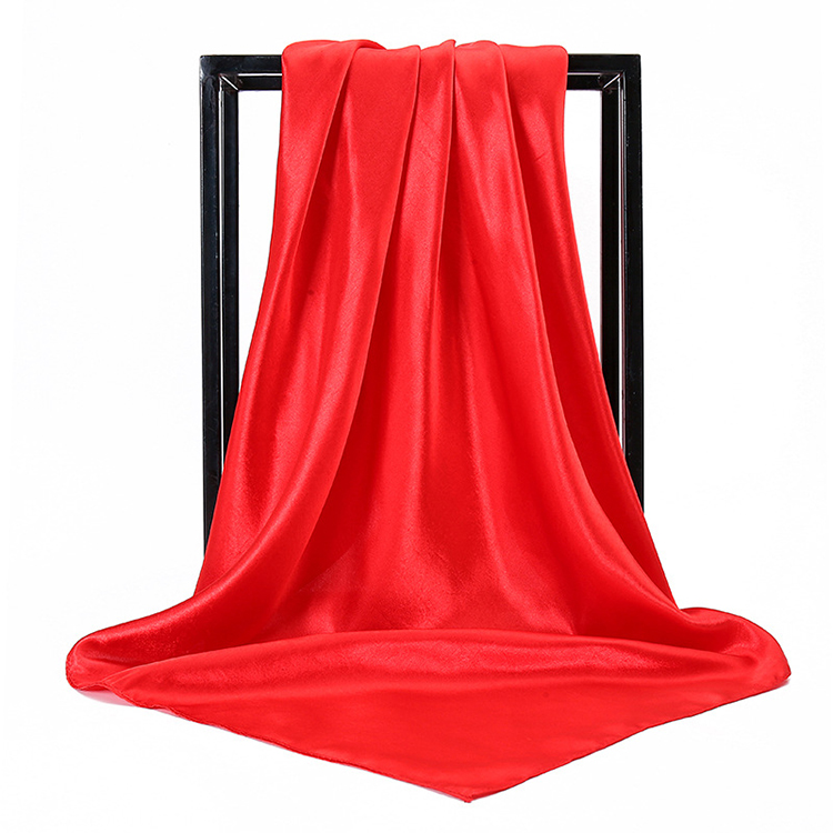 90cm turban satin square scarf wholesale