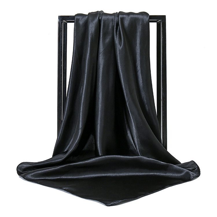 90cm turban satin square scarf wholesale