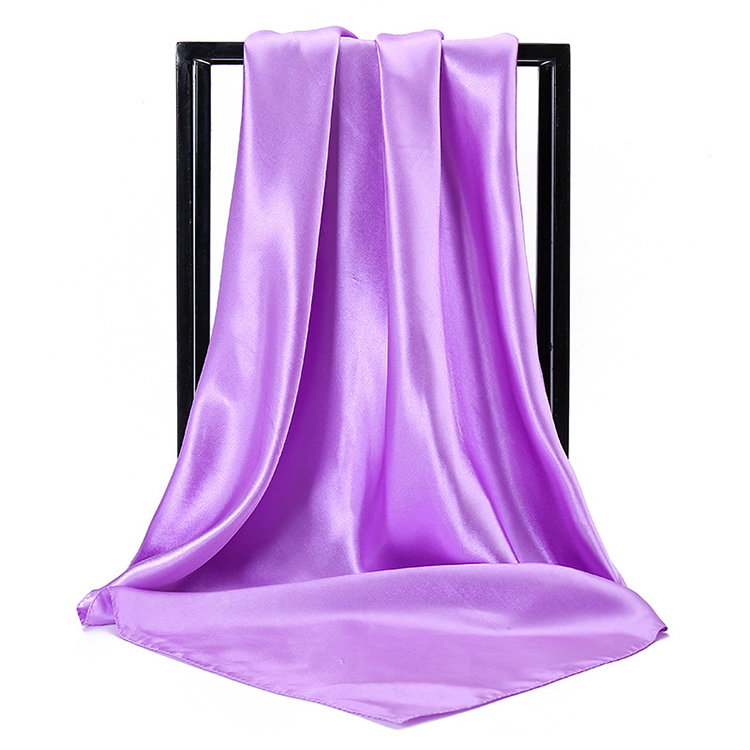 90cm turban satin square scarf wholesale