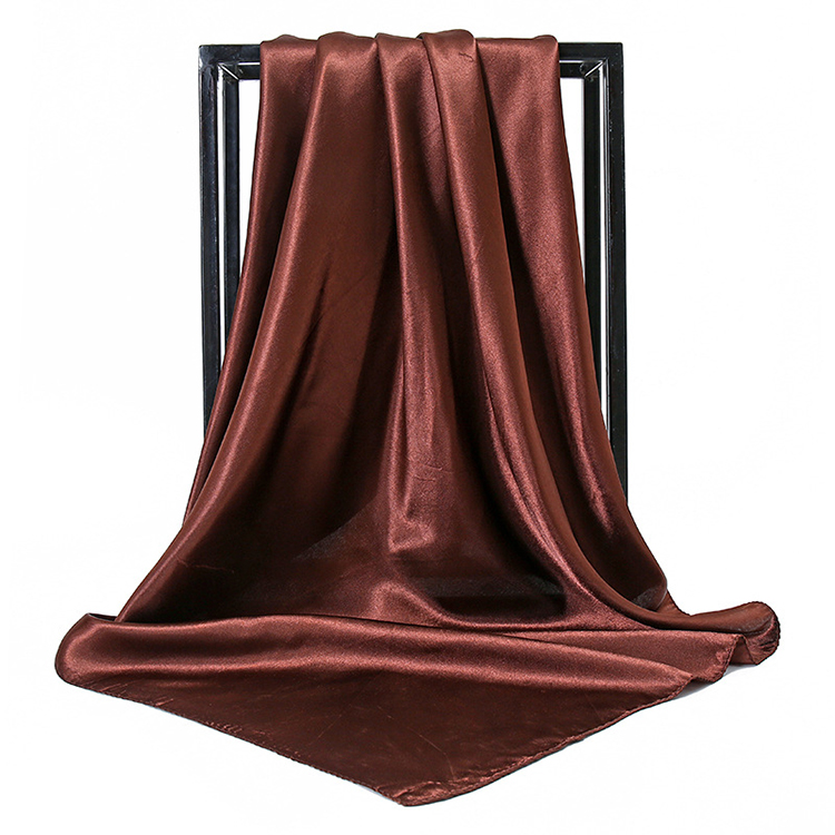 90cm turban satin square scarf wholesale