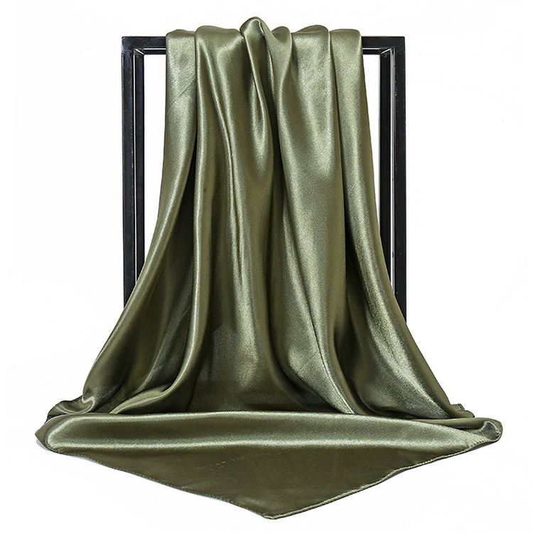 90cm turban satin square scarf wholesale