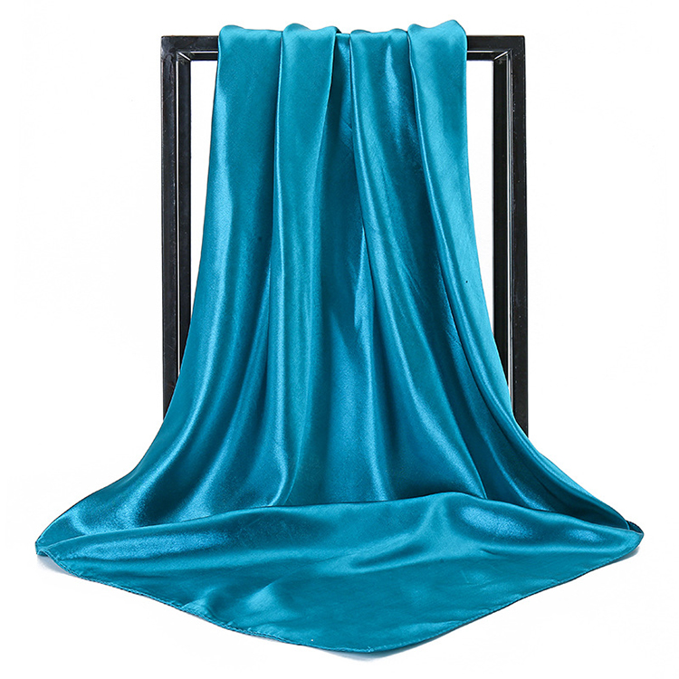 90cm turban satin square scarf wholesale