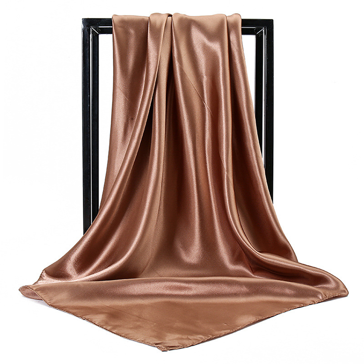 90cm turban satin square scarf wholesale
