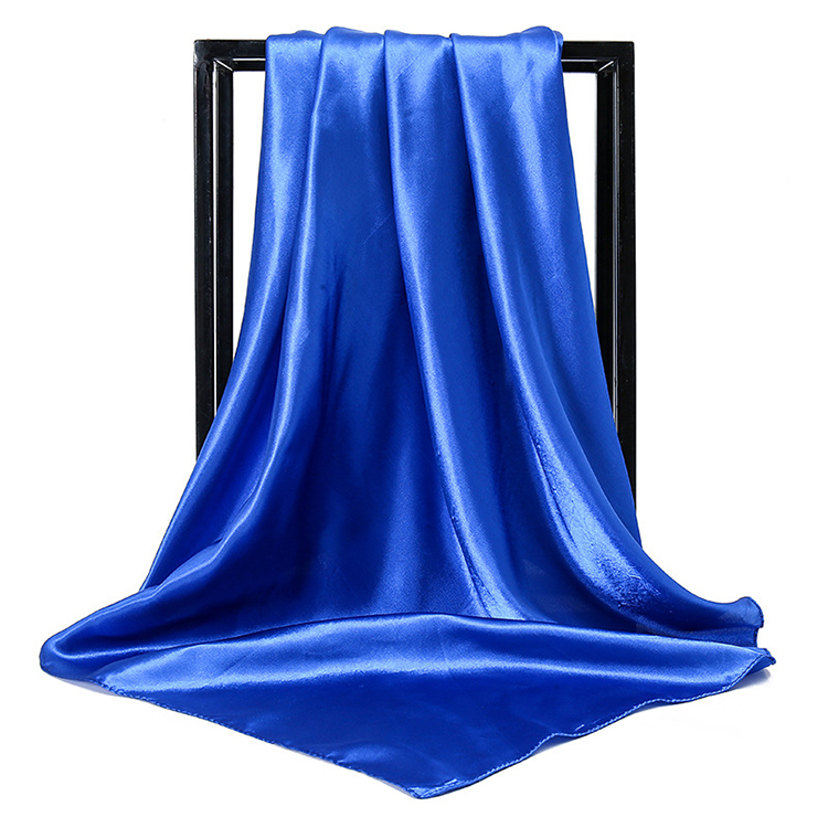 90cm turban satin square scarf wholesale