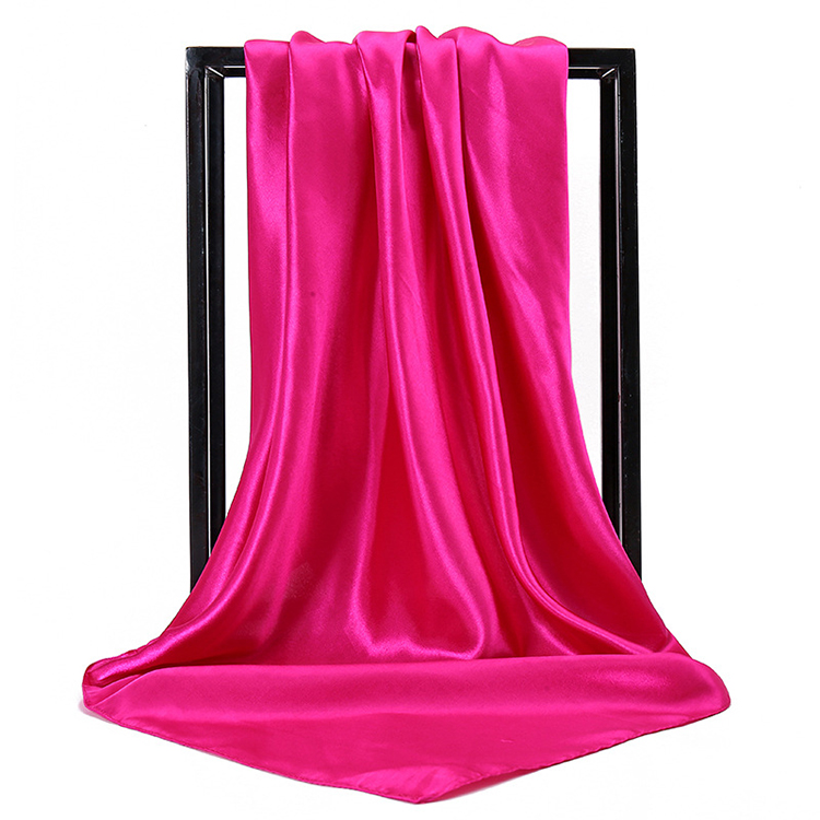 90cm turban satin square scarf wholesale
