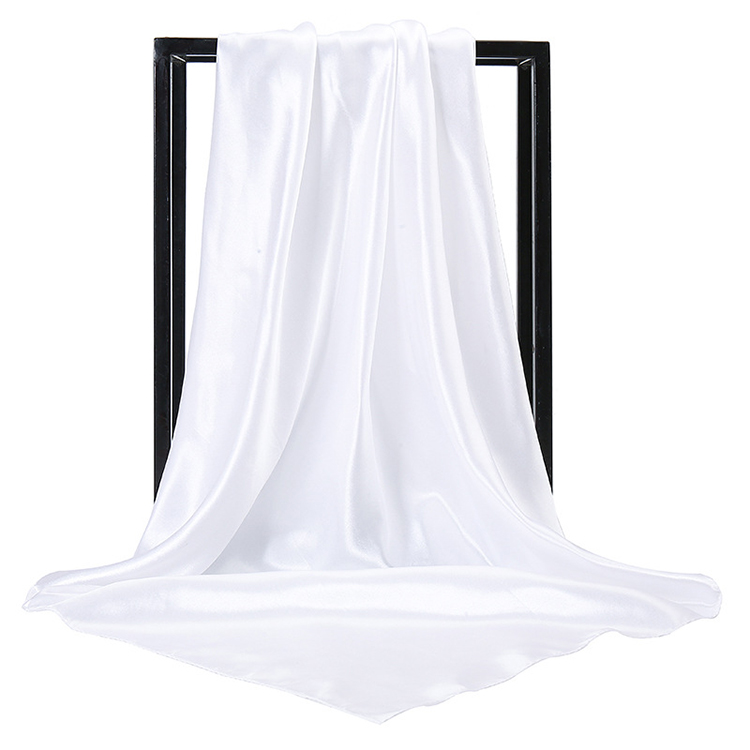 90cm turban satin square scarf wholesale