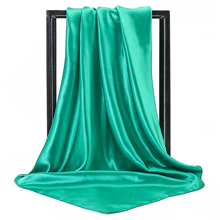 90cm turban satin square scarf wholesale