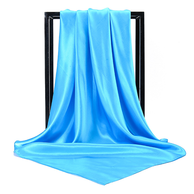 90cm turban satin square scarf wholesale