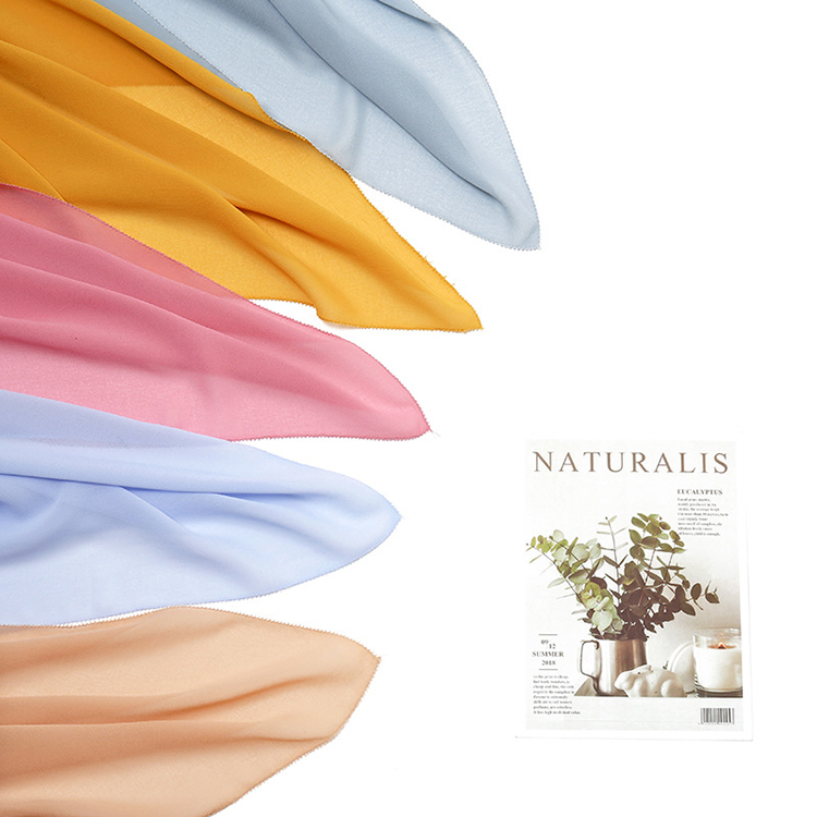Winter satin pearl chiffon headscarf wholesale