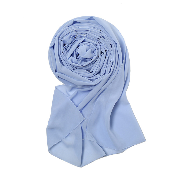 Winter satin pearl chiffon headscarf wholesale