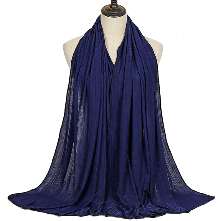 Ladies monochrome polyester turban wholesale