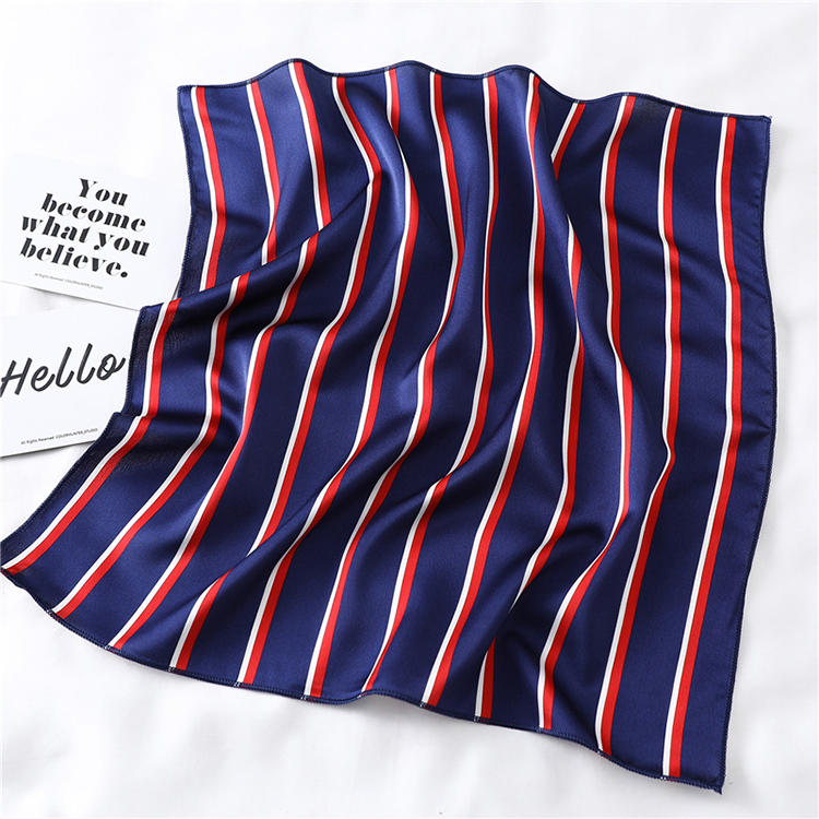50cm Plain Printed Silk Scarf Wholesale