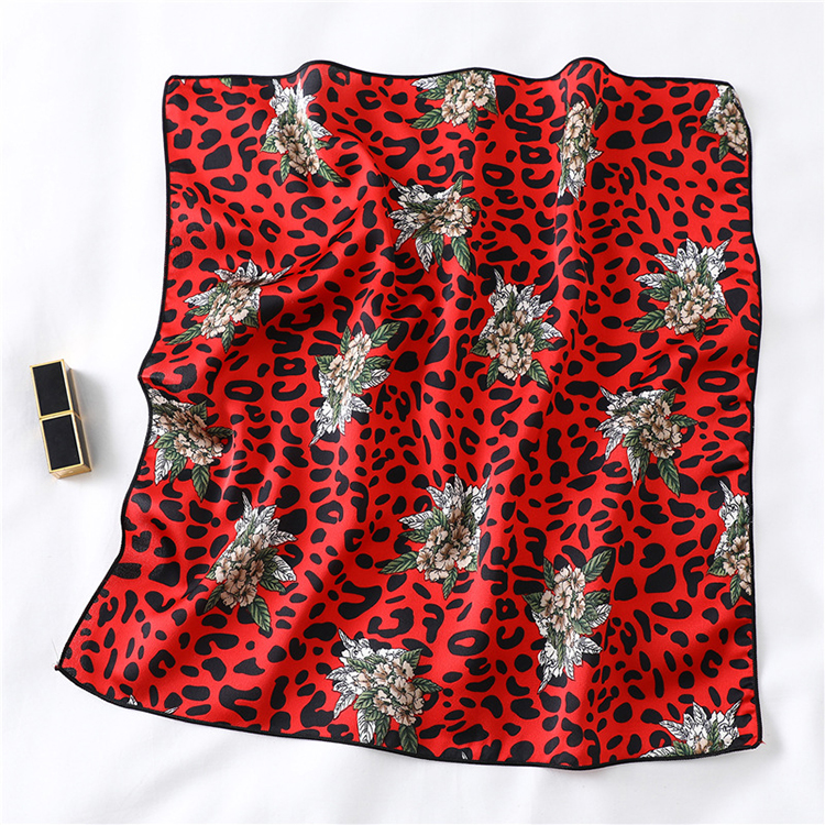 50cm Plain Printed Silk Scarf Wholesale