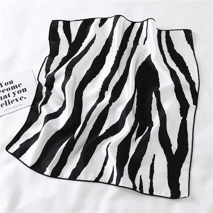 50cm Plain Printed Silk Scarf Wholesale