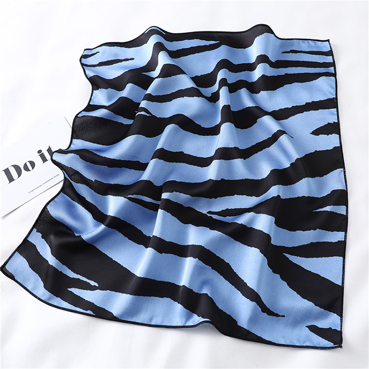 50cm Plain Printed Silk Scarf Wholesale