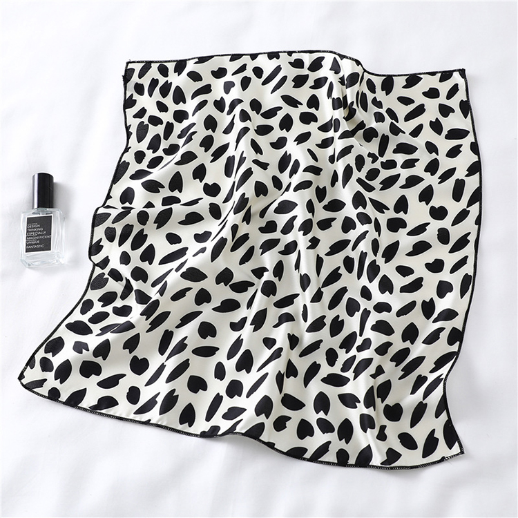 50cm Plain Printed Silk Scarf Wholesale