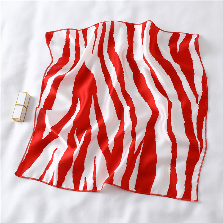 50cm Plain Printed Silk Scarf Wholesale