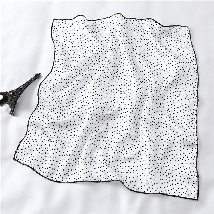 50cm Plain Printed Silk Scarf Wholesale