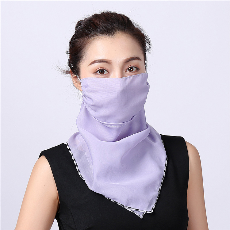 Floral print dustproof chiffon scarf wholesale