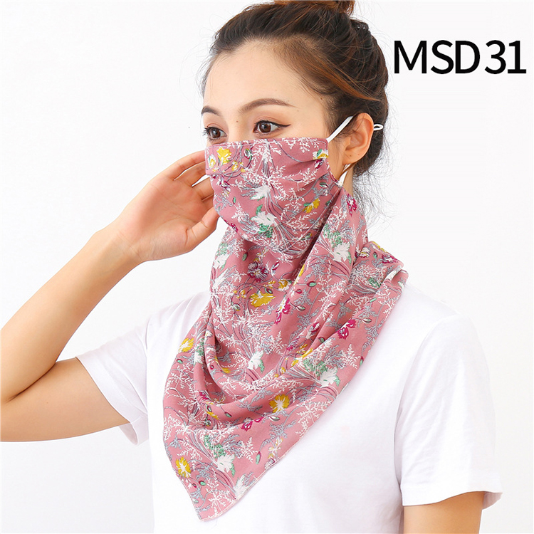 Wholesale printed windproof chiffon veil scarf