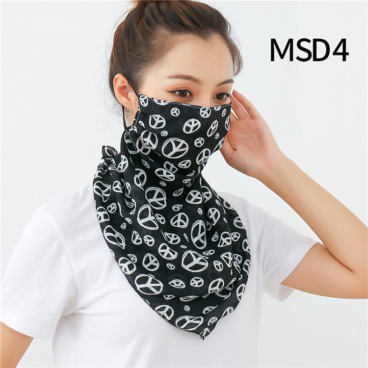Wholesale printed windproof chiffon veil scarf