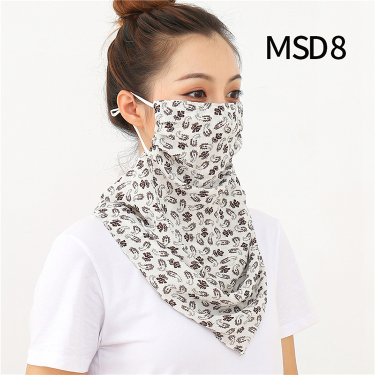 Wholesale printed windproof chiffon veil scarf