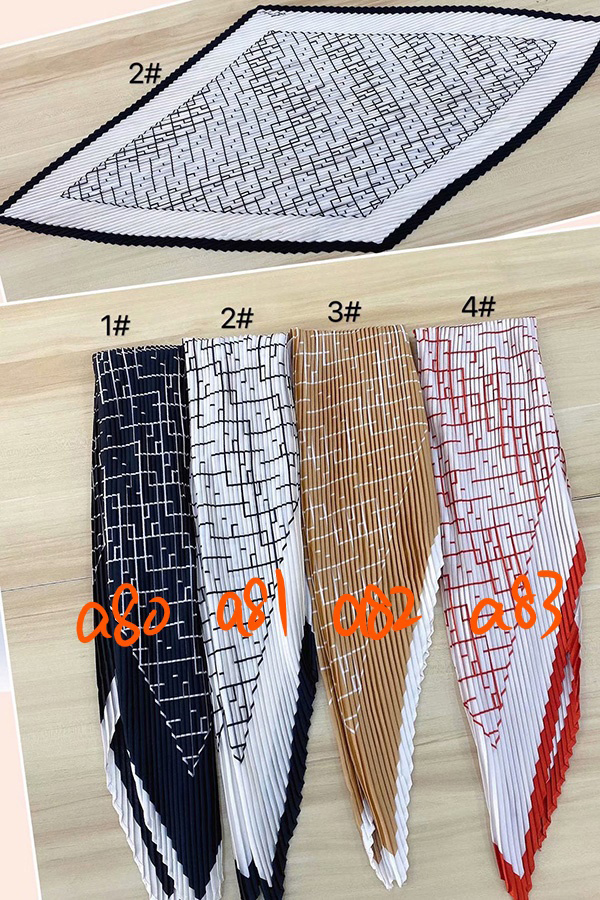 Wholesale pleated office silk scarf uk