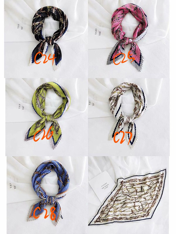 Wholesale pleated bag silk scarf Australia